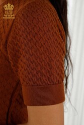 14GG Corespun produziert Strickwaren mit Stehkragen, Hersteller von Damenbekleidung – 30119 | Echtes Textil - Thumbnail