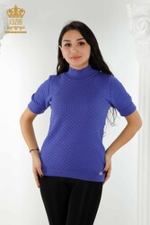 14GG Corespun produit des tricots à col montant Fabricant de vêtements pour femmes - 30119 | Vrai textile - Thumbnail