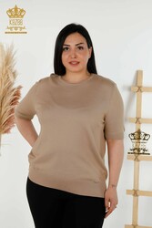 14GG Prodotto Viscosa Elite Maglieria Modello Americano Abbigliamento Donna - 16271 | Tessuto reale - Thumbnail