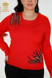 14GG Viscose Produced Elite Knitwear - Crew Neck - Women's Clothing Manufacturer - 16940 | Real Textile - Thumbnail