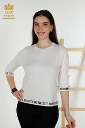 14GG Hergestellt aus Viskose Elite - Strickwaren - Rundhalsausschnitt - Hersteller von Damenbekleidung – 30359 | Echtes Textil - Thumbnail