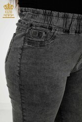 Fabricant de vêtements pour femmes avec des pantalons à taille élastique fabriqués avec du tissu tricoté en lycra - 3699 | Vrai textile - Thumbnail