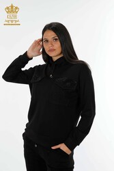 Scuba and Two Yarn Tracksuit Suit Two Pocket Women's Clothing Manufacturer - 17429 | Real Textile - Thumbnail