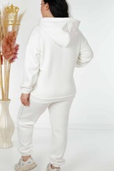 Scuba and Two Yarn Tracksuit Suit Hooded Women's Clothing Manufacturer - 17469 | Real Textile - Thumbnail