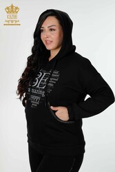 Scuba and Two Yarn Tracksuit Suit Hooded Women's Clothing Manufacturer - 17469 | Real Textile - Thumbnail