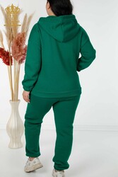 Scuba and Two Yarn Tracksuit Suit Hooded Women's Clothing Manufacturer - 17469 | Real Textile - Thumbnail