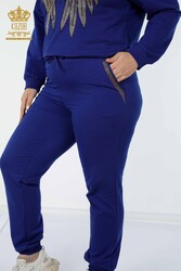 Scuba and Two Yarn Tracksuit Suit Hooded Women's Clothing Manufacturer - 17481 | Real Textile - Thumbnail