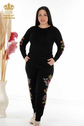 Scuba and Two Yarn Tracksuit Suit Pocket Women's Clothing Manufacturer - 16570 | Real Textile - Thumbnail