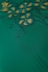 Hergestellt aus Viskosestoff Bluse - Kurzarm - Damenbekleidung - 79049 | Echtes Textil - Thumbnail